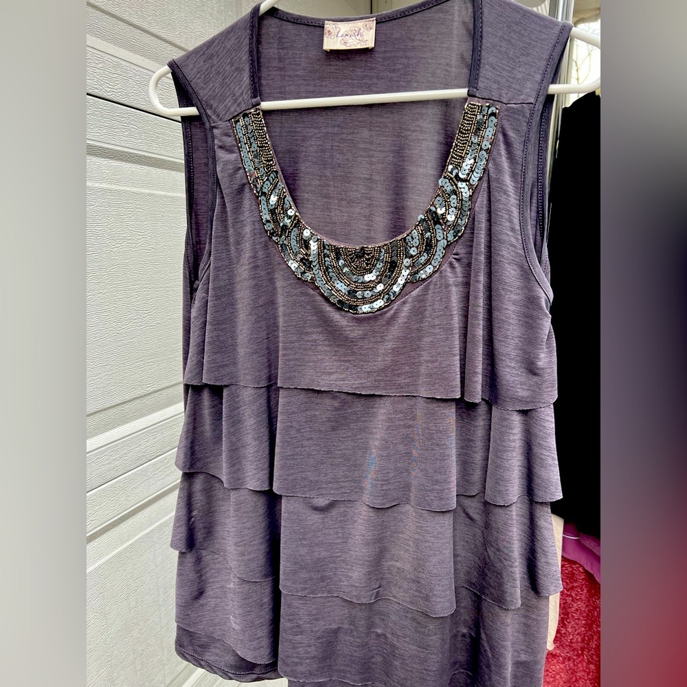 Women’s embellished tank